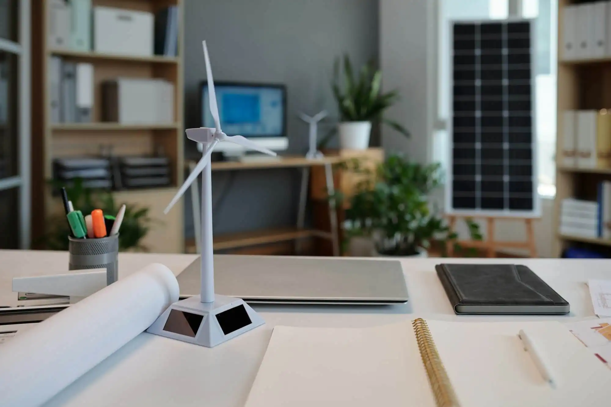 Trabajo en una organización que promueve la energía
